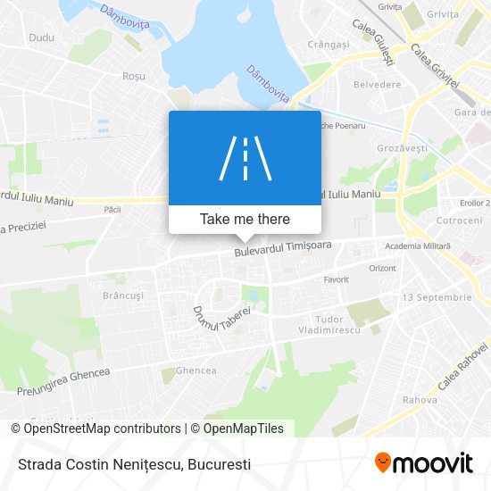 Strada Costin Nenițescu map