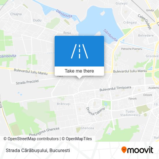 Strada Cărăbușului map