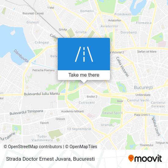 Strada Doctor Ernest Juvara map