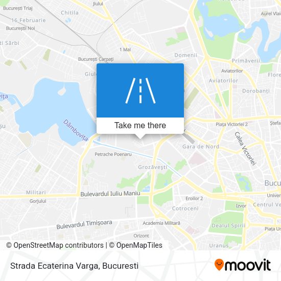 Strada Ecaterina Varga map