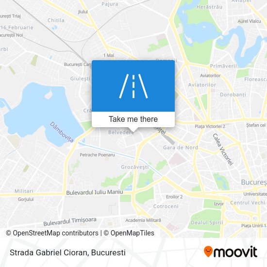 Strada Gabriel Cioran map