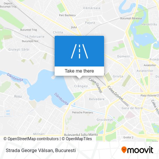 Strada George Vâlsan map