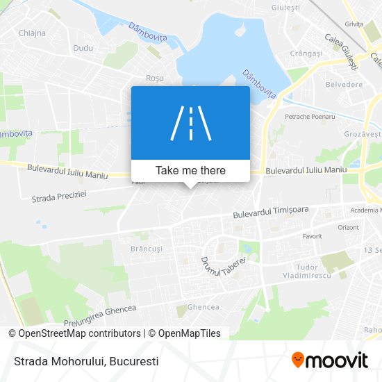 Strada Mohorului map