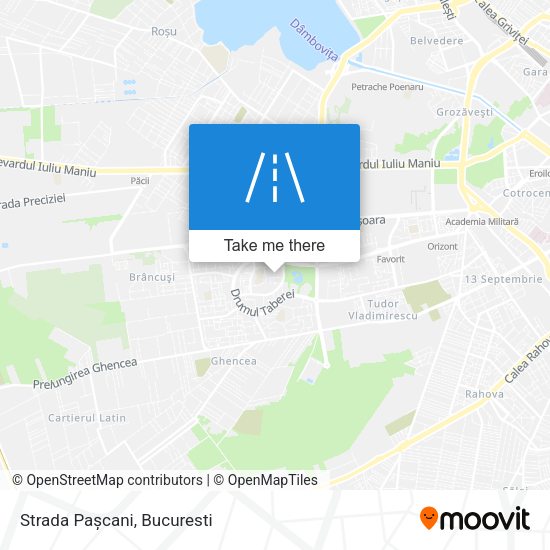 Strada Pașcani map