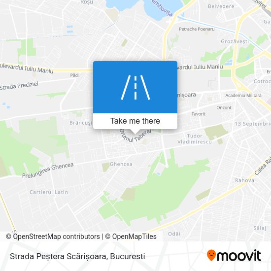 Strada Peștera Scărișoara map