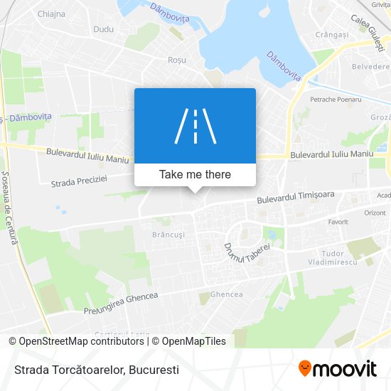 Strada Torcătoarelor map