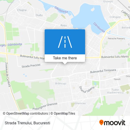 Strada Trenului map