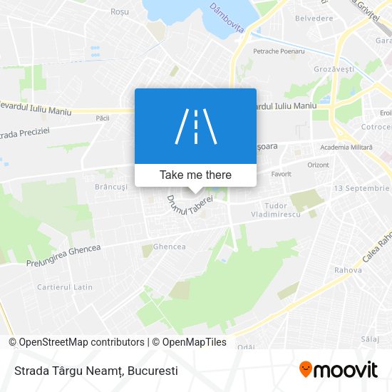 Strada Târgu Neamț map