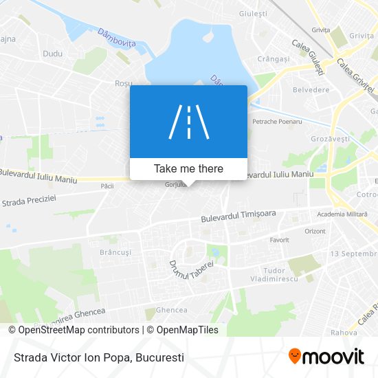 Strada Victor Ion Popa map