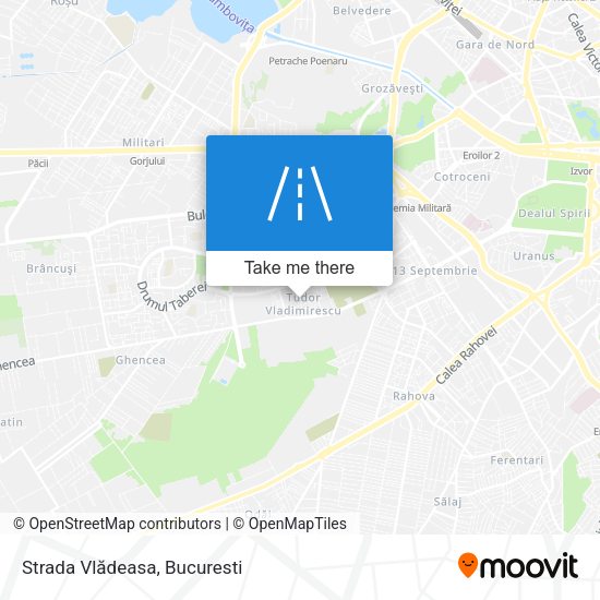 Strada Vlădeasa map