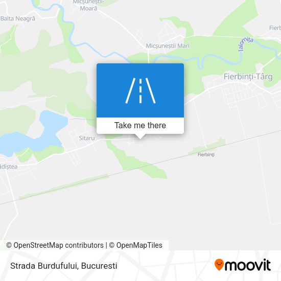 Strada Burdufului map