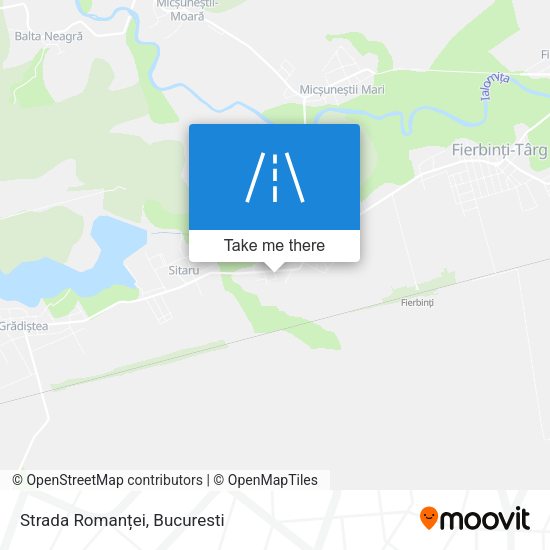 Strada Romanței map