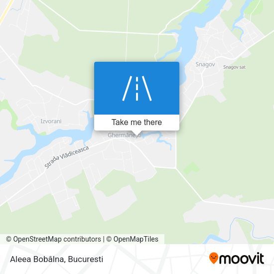 Aleea Bobâlna map