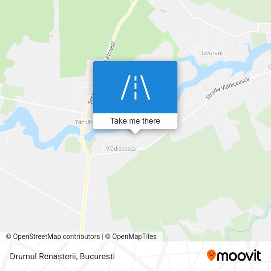 Drumul Renașterii map