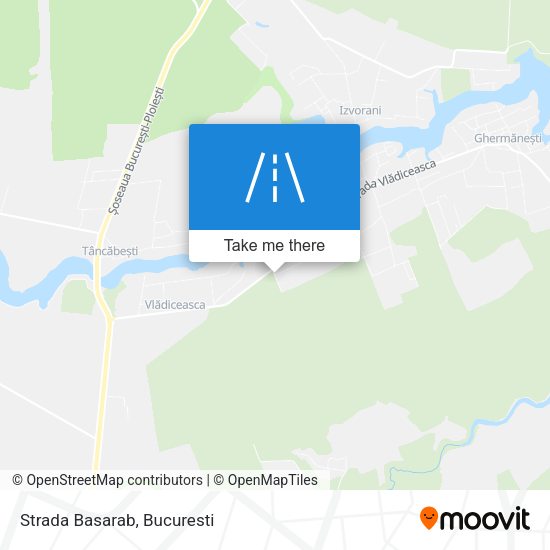 Strada Basarab map