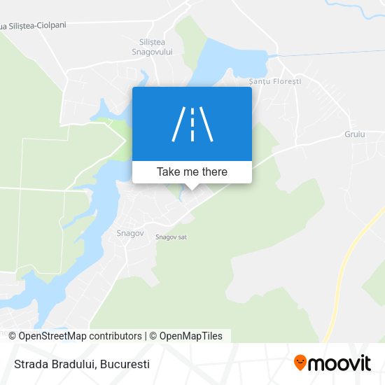 Strada Bradului map