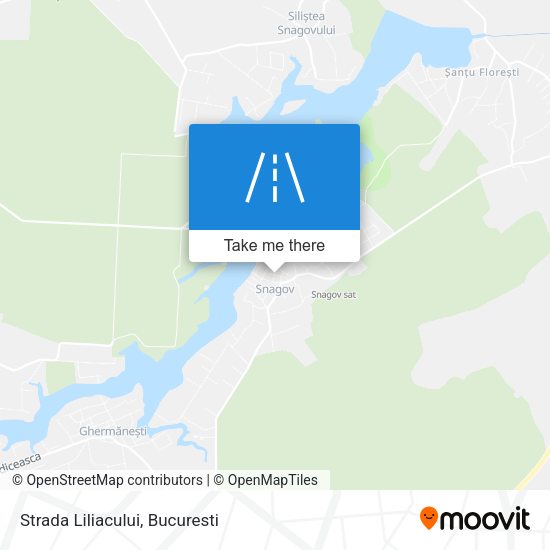 Strada Liliacului map
