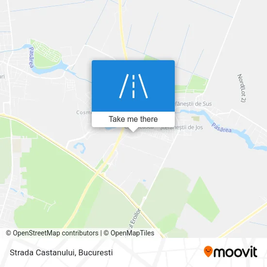 Strada Castanului map