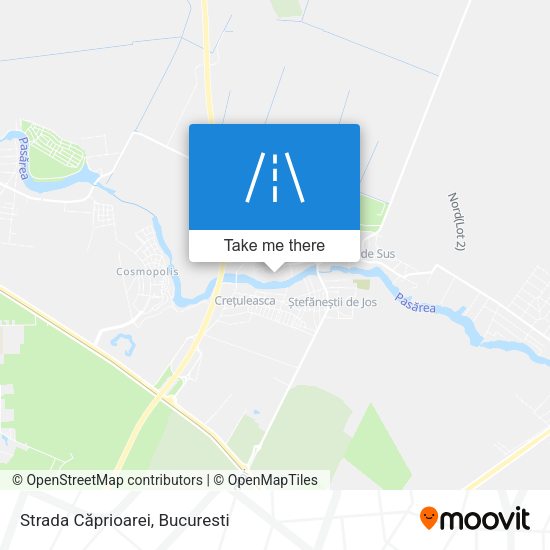Strada Căprioarei map