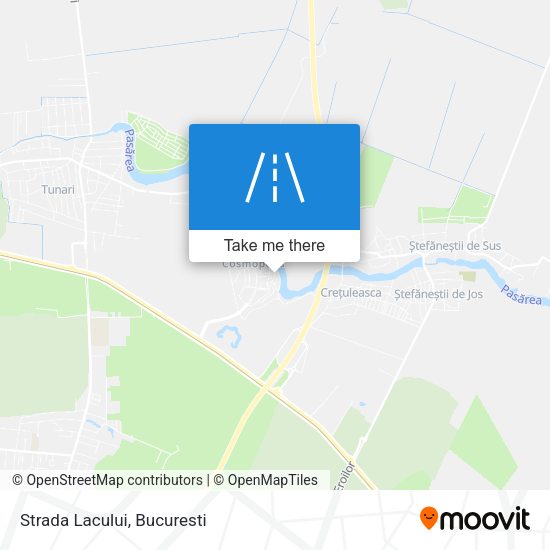 Strada Lacului map