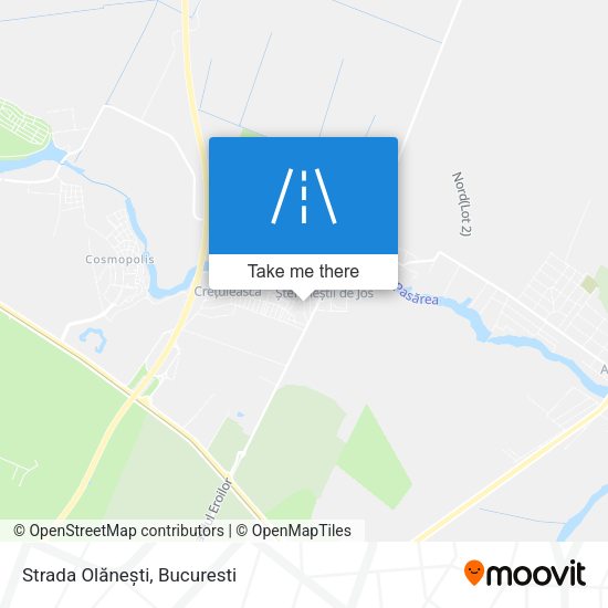 Strada Olănești map