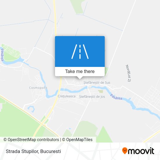 Strada Stupilor map