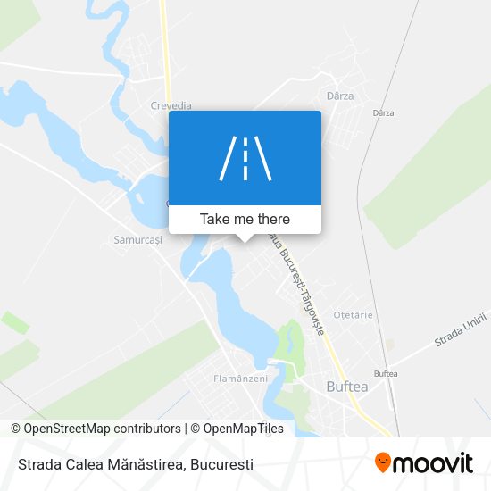 Strada Calea Mănăstirea map