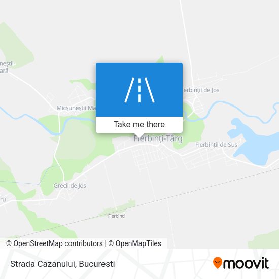 Strada Cazanului map