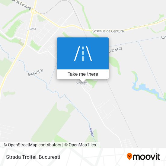 Strada Troiței map