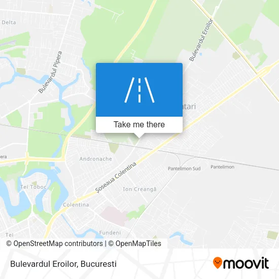 Bulevardul Eroilor map