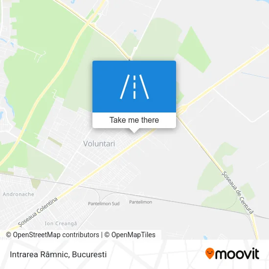 Intrarea Râmnic map