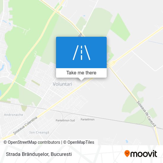 Strada Brândușelor map