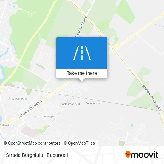 Strada Burghiului map