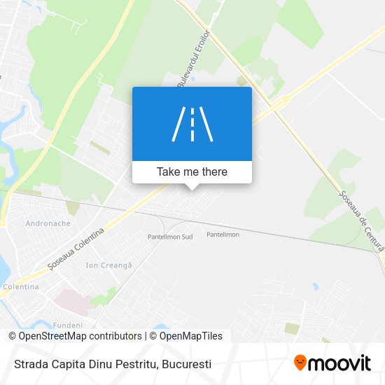 Strada Capita Dinu Pestritu map