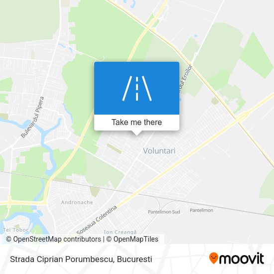 Strada Ciprian Porumbescu map