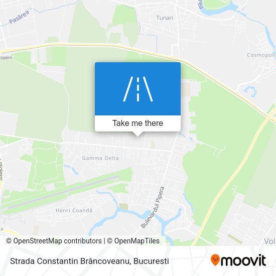 Strada Constantin Brâncoveanu map