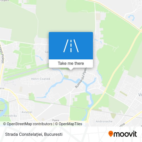 Strada Constelației map