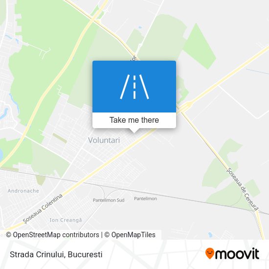 Strada Crinului map