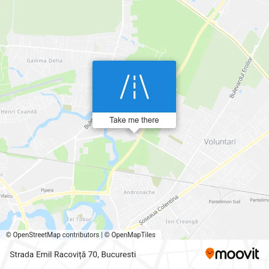 Strada Emil Racoviță 70 map