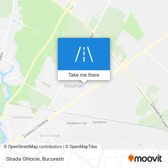 Strada Ghiocei map