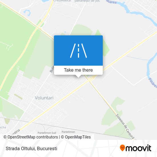 Strada Oltului map