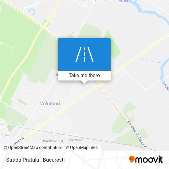 Strada Prutului map