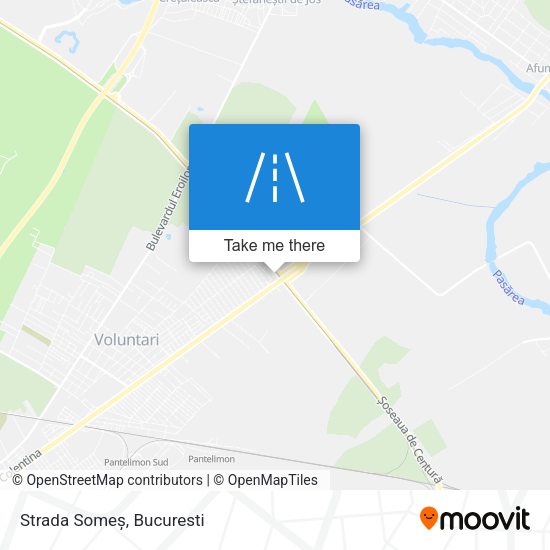 Strada Someș map
