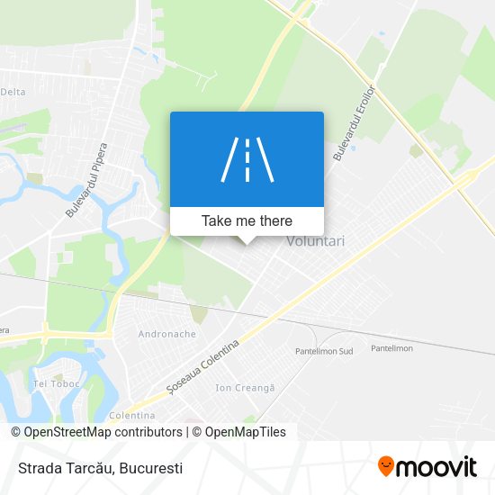 Strada Tarcău map