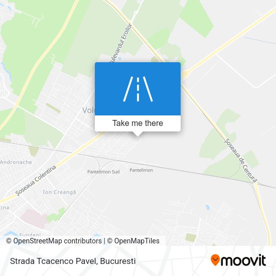 Strada Tcacenco Pavel map