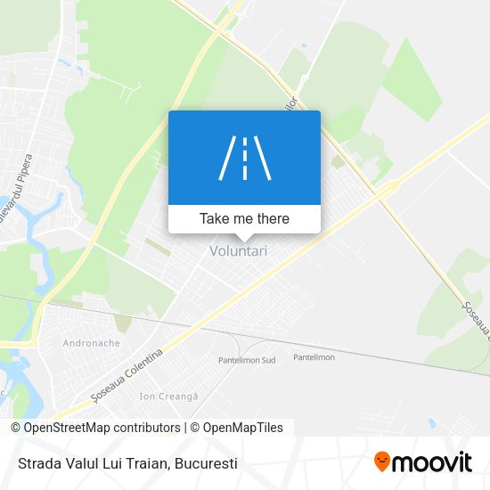 Strada Valul Lui Traian map