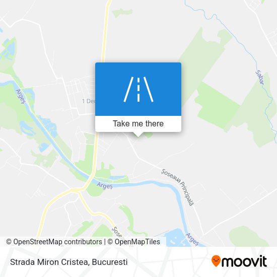 Strada Miron Cristea map