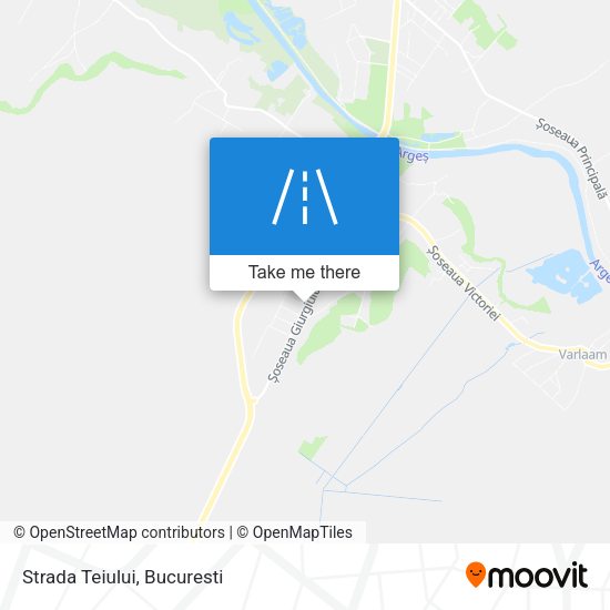 Strada Teiului map