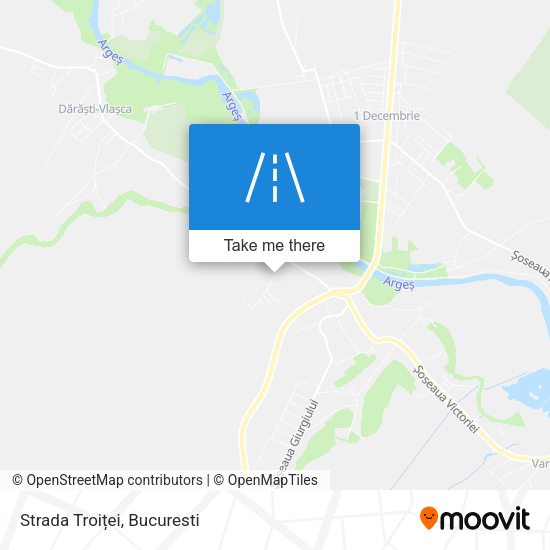 Strada Troiței map