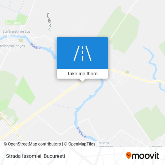 Strada Iasomiei map